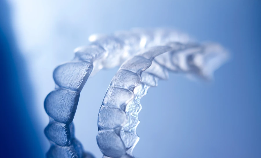 invisalign arlington va clear aligner closeup